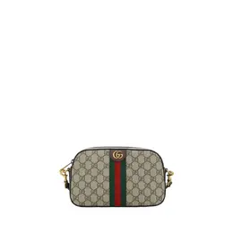 Gucci: Двухцветная сумка  Ophidia GG