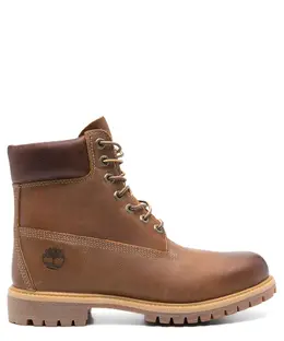 Timberland: Коричневые ботинки 