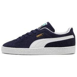 PUMA: Синие кроссовки  Suede