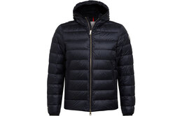 Moncler: Тёмный пуховик 