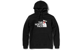 The North Face: Чёрная толстовка 