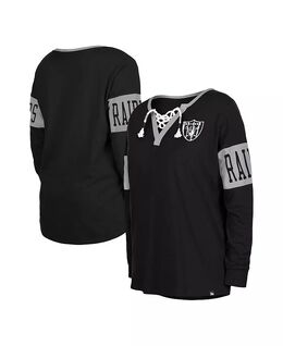 NEW ERA: Чёрная футболка  Las Vegas Raiders