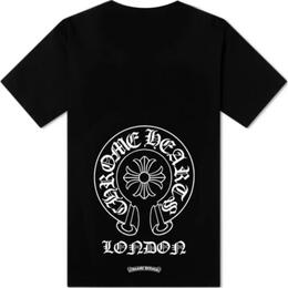 Chrome Hearts: Чёрная футболка 