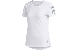 Adidas: Белая футболка 