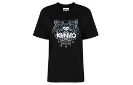 Kenzo: Чёрная футболка 