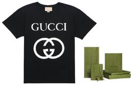 Gucci: Чёрная футболка 