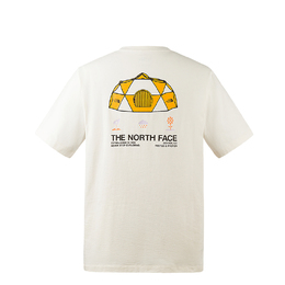 The North Face: Белая футболка 