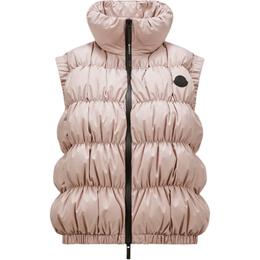 Moncler: Светлый жилет 