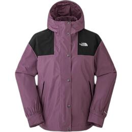 The North Face: Фиолетовая куртка 