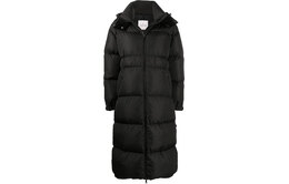 Moncler: Чёрный пуховик 