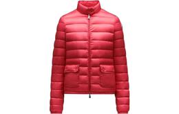 Moncler: Розовый пуховик 