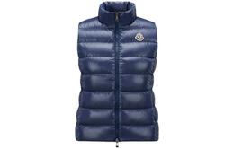 Moncler: Синий жилет 