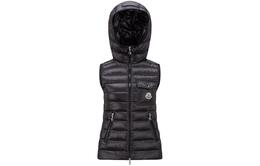 Moncler: Чёрный пуховик 