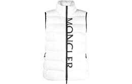 Moncler: Белый жилет 