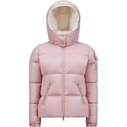 Moncler: Светлый пуховик 