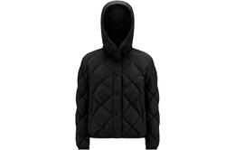 Moncler: Чёрный пуховик 