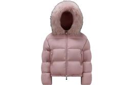 Moncler: Светлый пуховик 