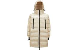 Moncler: Светлый пуховик 