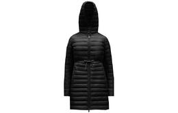 Moncler: Чёрный пуховик 