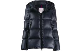 Moncler: Тёмный пуховик 