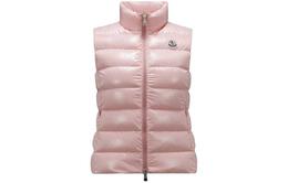 Moncler: Розовый жилет 