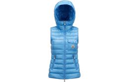 Moncler: Синий жилет 