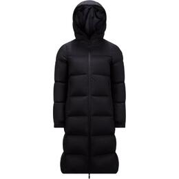Moncler: Чёрный пуховик 