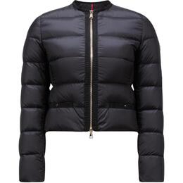 Moncler: Чёрный пуховик 