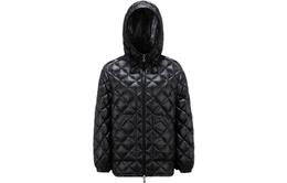 Moncler: Чёрный пуховик 