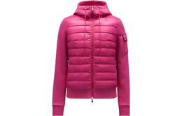 Moncler: Розовый пуховик 