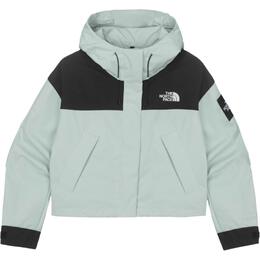 The North Face: Зелёная куртка 