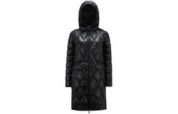 Moncler: Чёрный пуховик 