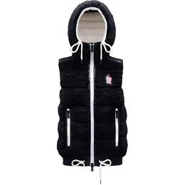 Moncler: Чёрный жилет 