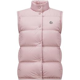 Moncler: Светлый жилет 