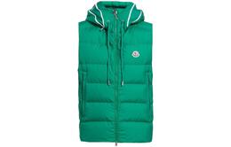 Moncler: Зелёный жилет 