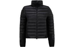 Moncler: Чёрный пуховик 