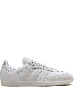 adidas: Светлые кроссовки  Samba