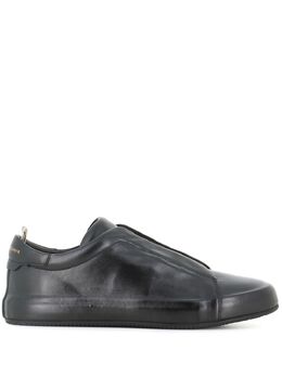 Officine Creative: Чёрные кроссовки 