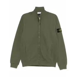 Stone Island: Зелёная толстовка 