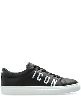 DSQUARED2: Чёрные кроссовки  Icon