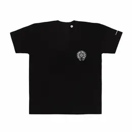 Chrome Hearts: Чёрная футболка 