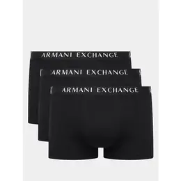 Armani Exchange: Чёрные трусы 