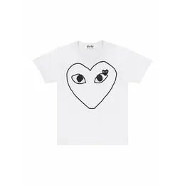 Comme des Garcons PLAY: Чёрная футболка  Heart