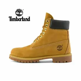 Timberland: Оранжевые ботинки 