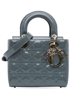 Christian Dior Pre-Owned: Голубая сумка 