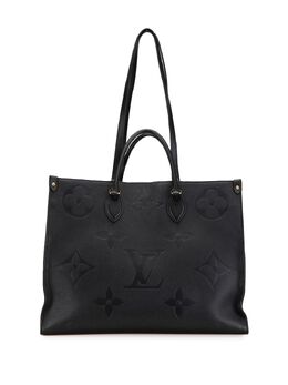 Louis Vuitton Pre-Owned: Чёрная сумка 