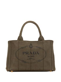 Prada Pre-Owned: Коричневая сумка 