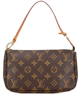 Louis Vuitton Pre-Owned: Коричневая сумка 
