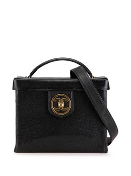 CHANEL Pre-Owned: Чёрная сумка 