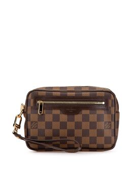 Louis Vuitton Pre-Owned: Коричневый клатч 